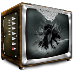 Old Busted TV 4 Icon 256x256 png